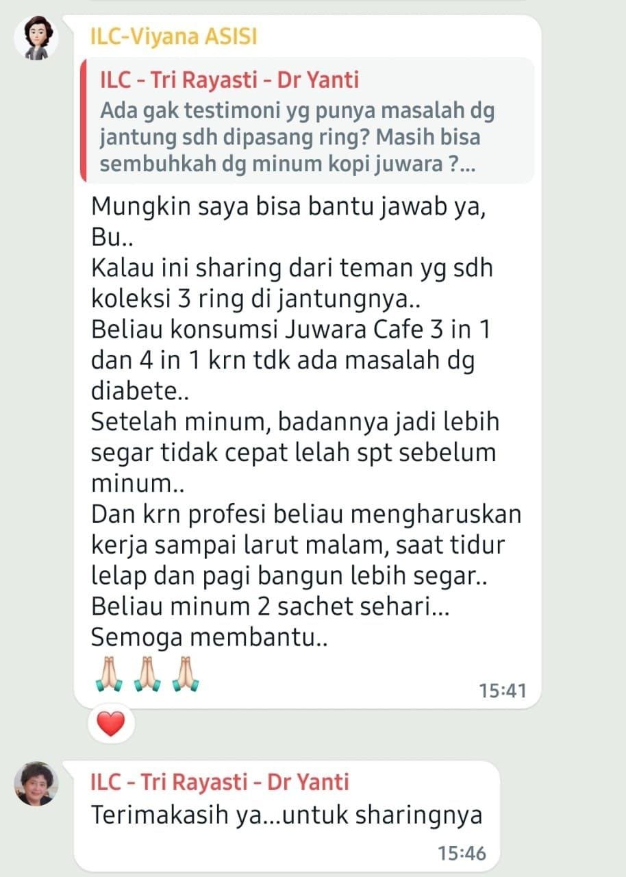 Testimoni Ring Jantung
